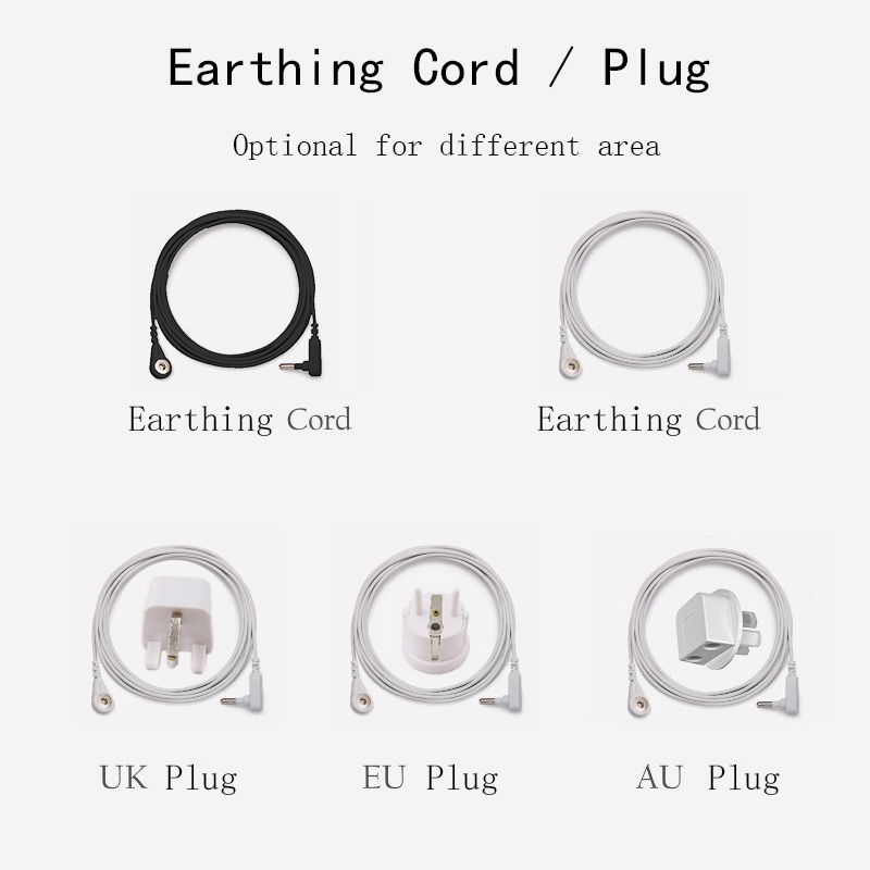 Earthing Grounding Rod - Wtyczka/uchwyt/gwóźdź/bransoletka uziemiająca z drutem do arkusza