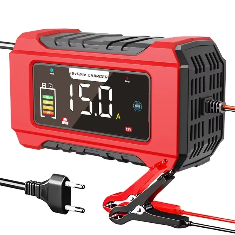 Agm Deep Cycle Battery - 12V 15A 24V 8A Ładowarka samochodowa