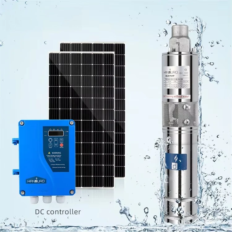 Solar Water Pump - Pompa głębinowa solarna 24V 120W 1.2m^3/h
