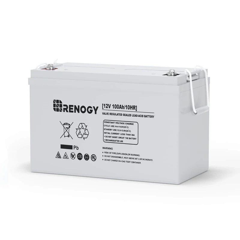 Agm Deep Cycle Battery - Renogy 12 Volt 100Ah głęboki akumulator