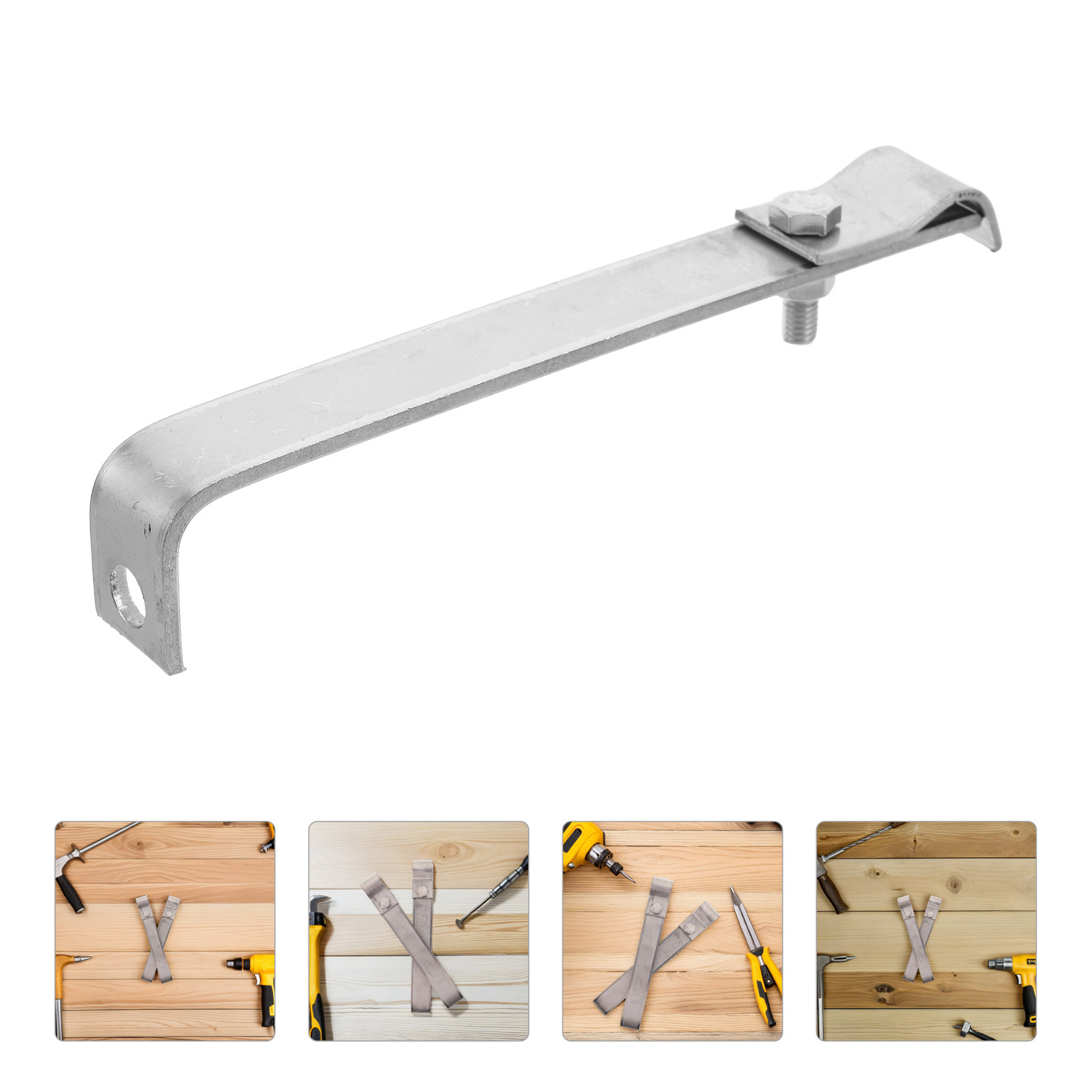 Earthing Grounding Rod - Zestaw 2 szt. metalowych uchwytów dachowych