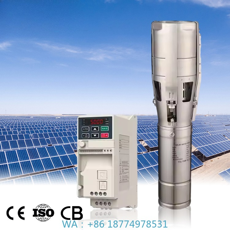 Solar Pump Controller - Hybrydowa pompa solarna zanurzeniowa do nawadniania