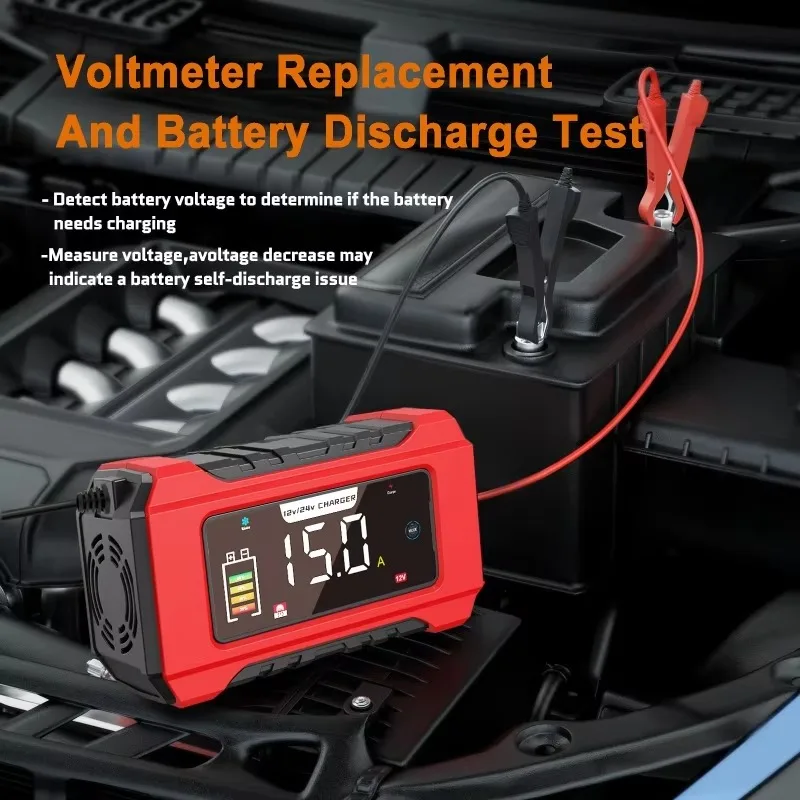 12V 15A 24V 8A Ładowarka samoc – Agm Deep Cycle Battery recenzja i cena