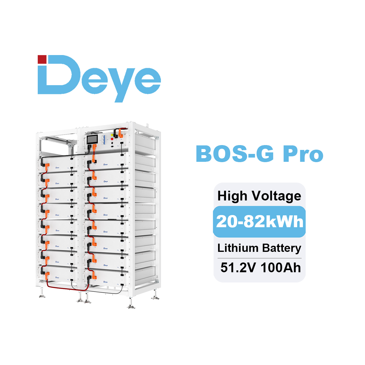 Bateria litowa Deye LiFePO4 ES – Lithium Battery 100Ah recenzja i cena
