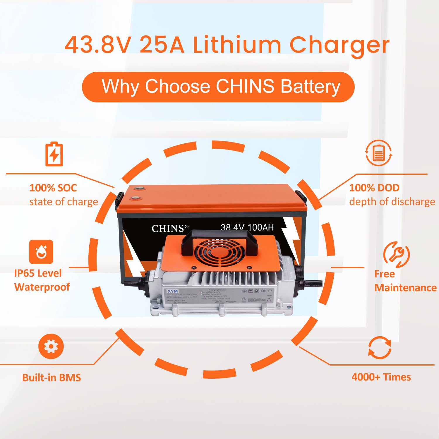 Akumulator litowy 36V do wózka – Lithium Battery 100Ah recenzja i cena