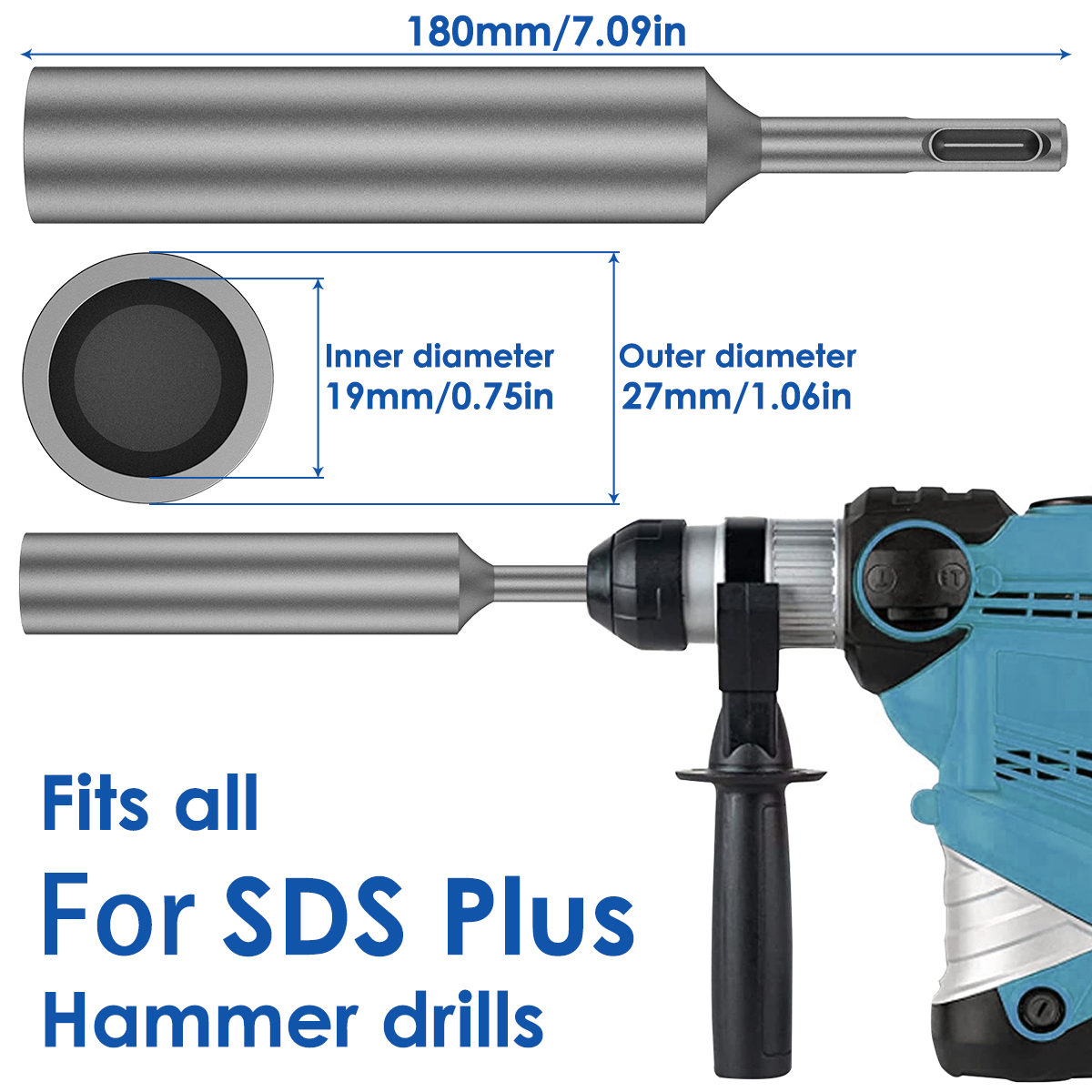 Wiertło SDS Plus do wbijania u – Earthing Grounding Rod recenzja i cena