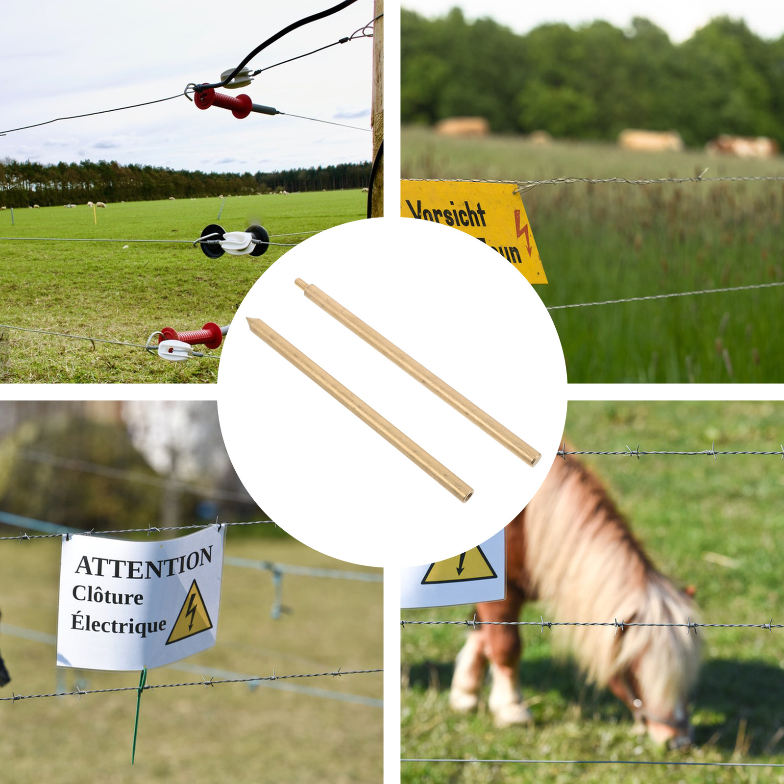 Pręt uziemiający do ogrodzeń 8 – Earthing Grounding Rod recenzja i cena