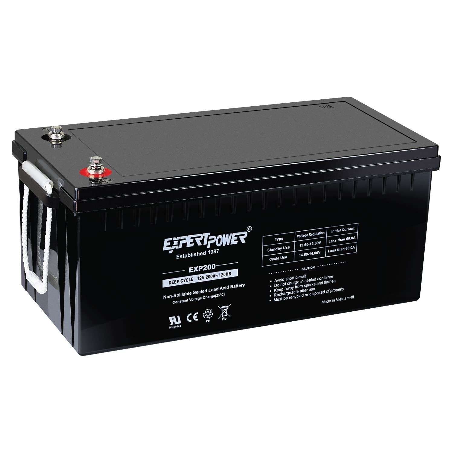 Akumulator AGM EXP200 12V 200A – Agm Deep Cycle Battery recenzja i cena