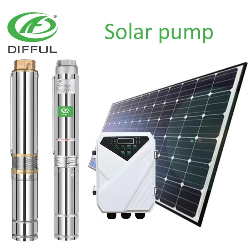 Pompa wodna solarna 1HP, pompy – Solar Water Pump recenzja i cena