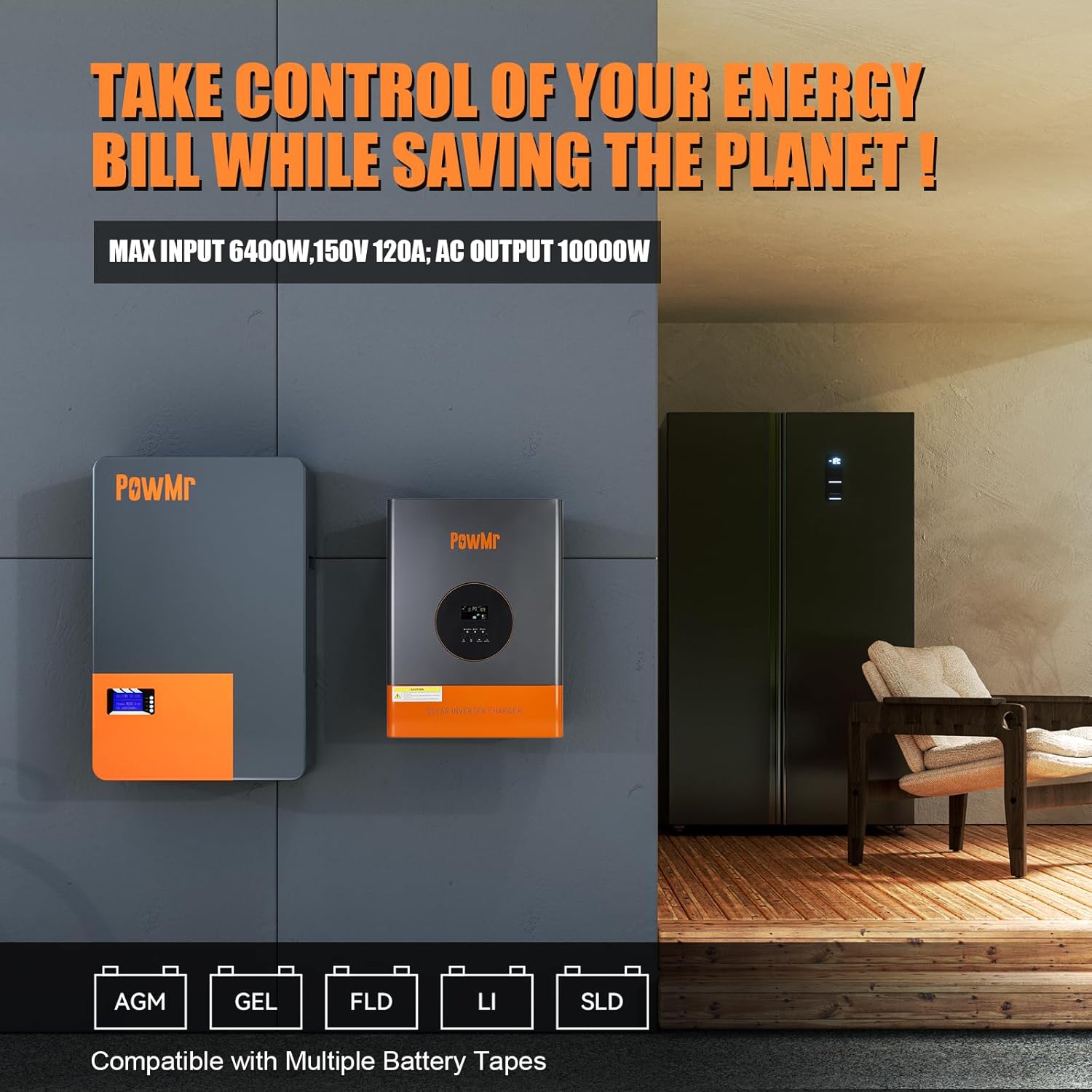 Falownik PowMr 10KW 5KW z Rozd – Solar Pump Controller recenzja i cena